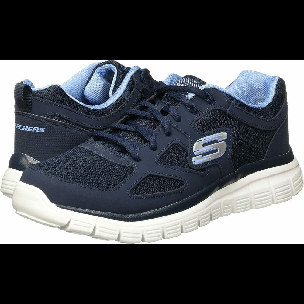 SKECHERS MEN'S BURNS AGOURA SNEAKER NAVY 52635